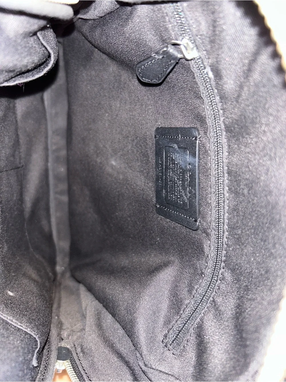 Coach one zip